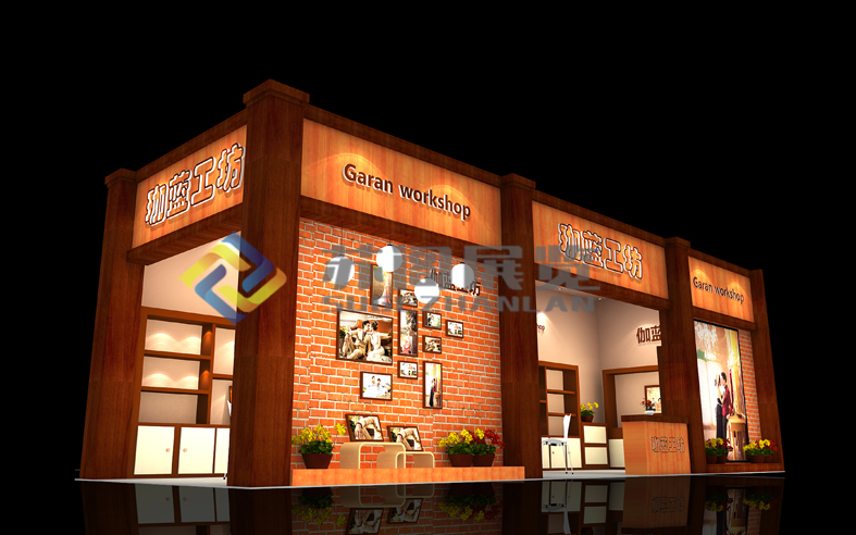 上海婚紗展—珈藍(lán)工坊展臺設(shè)計(jì)搭建